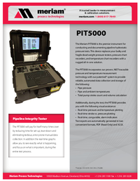 Thumbnail of document PIT5000 Data Sheet 5113